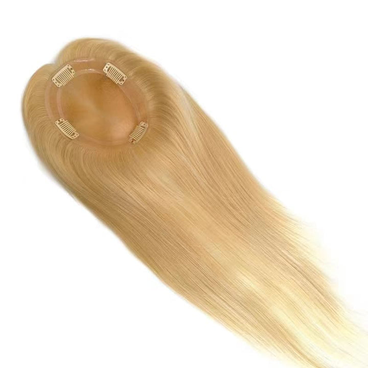 Straight 4"*6" Mono Clip In Virgin Human Hair Topper - ULOFEY