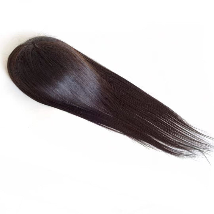 Straight 4"*6" Mono Clip In Virgin Human Hair Topper - ULOFEY