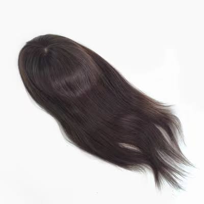 Straight 4"*6" Mono Clip In Virgin Human Hair Topper - ULOFEY