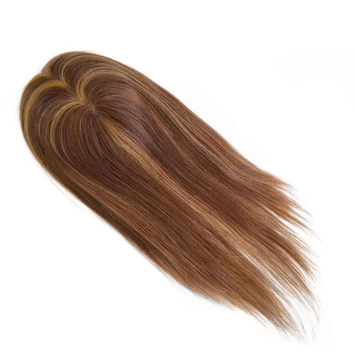 Straight 4"*6" Mono Clip In Virgin Human Hair Topper - ULOFEY