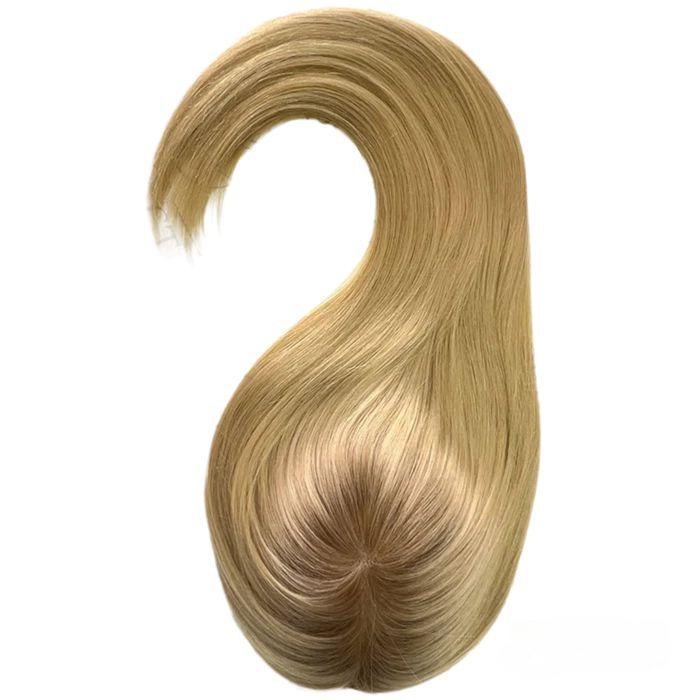 Full Mono 5"*3" Mini Clip In Virgin Human Hair Topper - ULOFEY