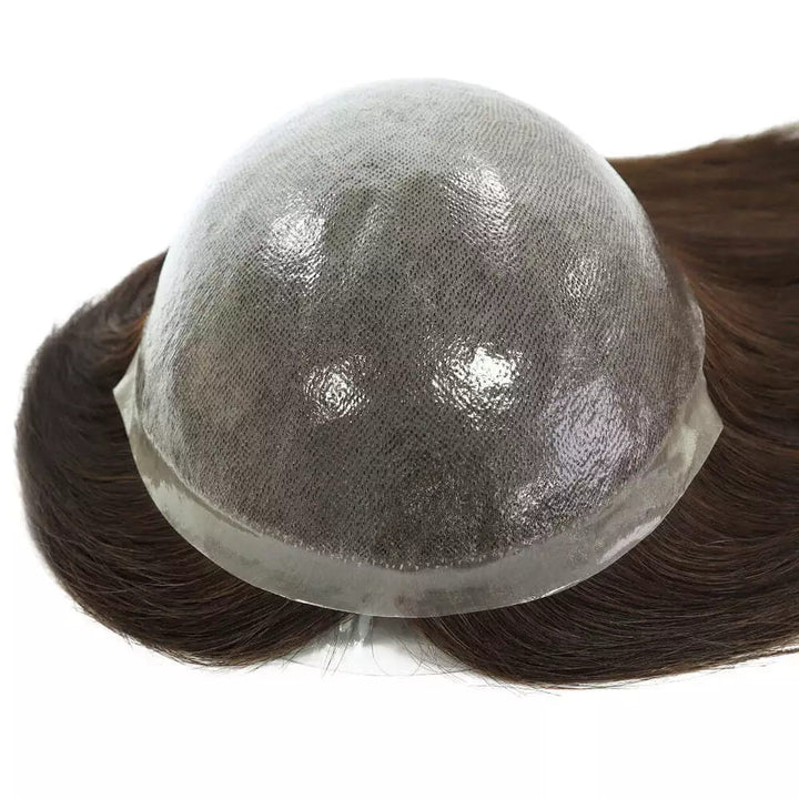 7"*9" Transparent PU Virgin Human Hair Topper - ULOFEY