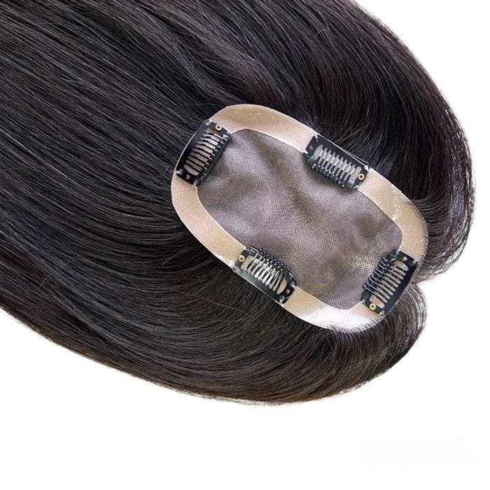 Natural Black 3"*5" Mono Virgin Human Hair Topper - ULOFEY