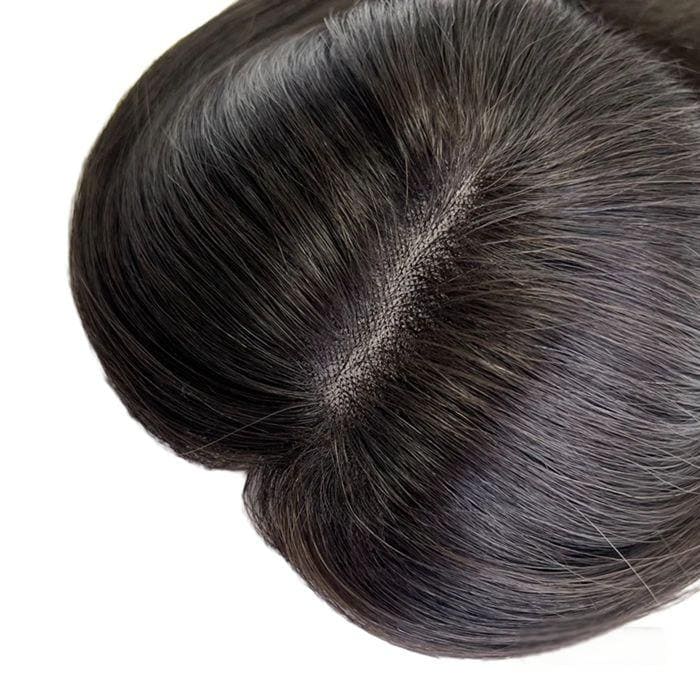 Natural Black 3"*5" Mono Virgin Human Hair Topper - ULOFEY