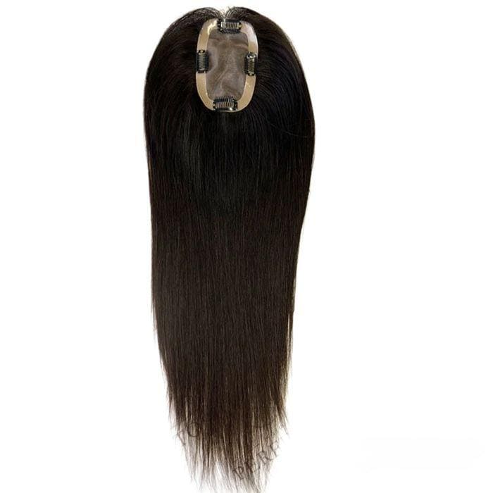 Natural Black 3"*5" Mono Virgin Human Hair Topper - ULOFEY