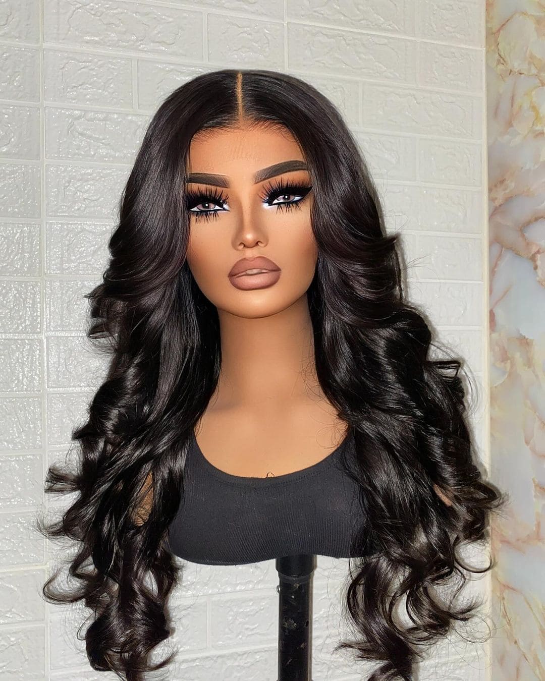 Hawaiian h.d amber wave kinky selling lace wig