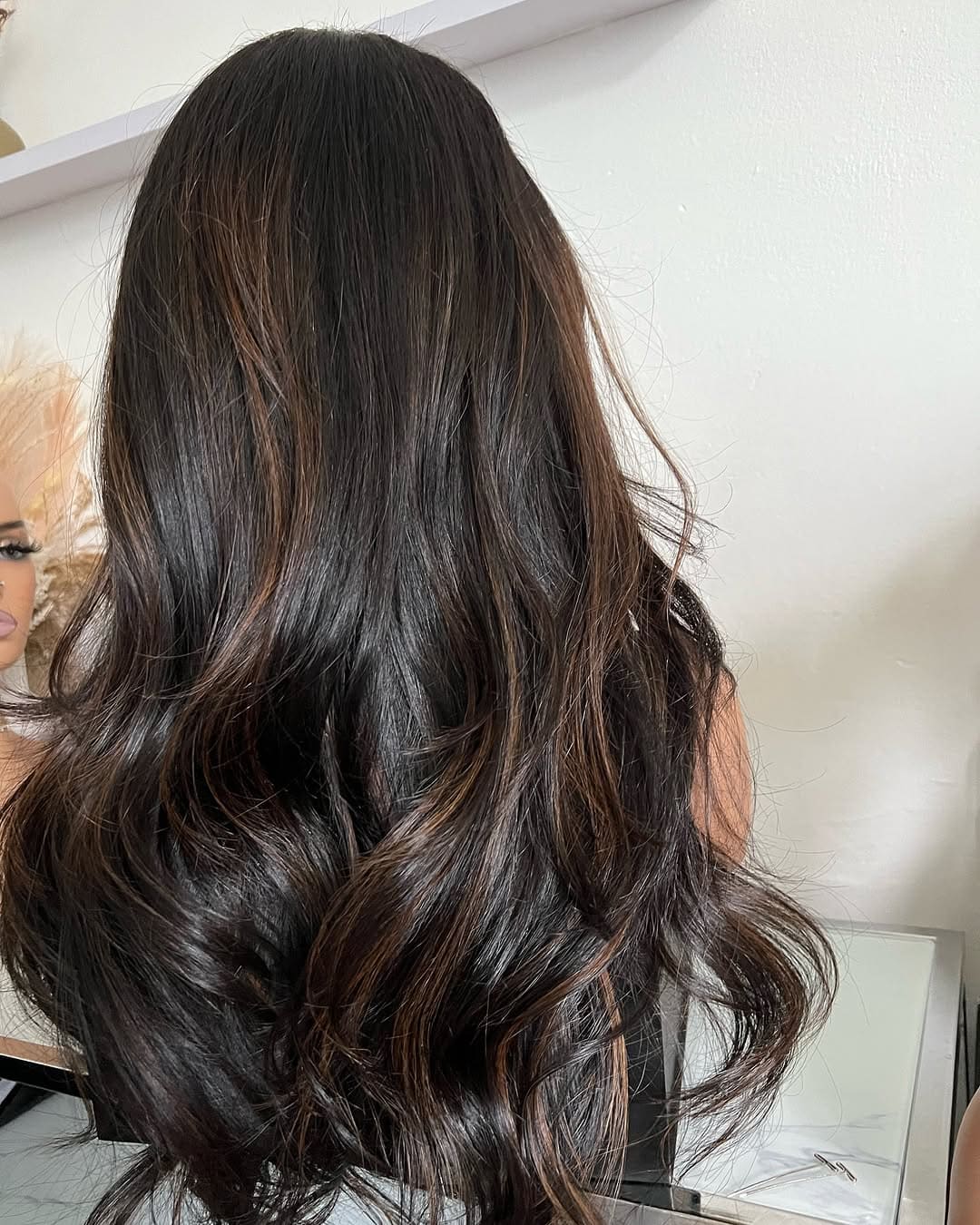 Brazilian Virgin Remy Echthaar-Verschluss | 10x10 Cm, Lace, Mittelbraun | Handgebunden, Für Natürlichen Look