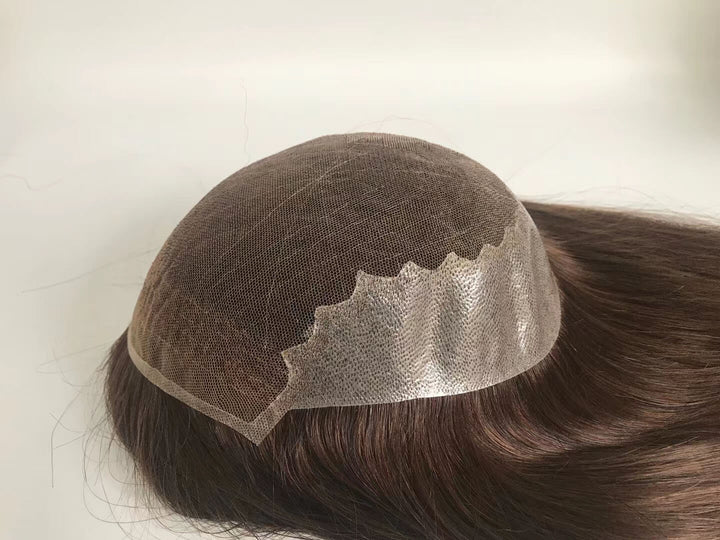 Full Swiss Lace 7"*9" Virgin Human Hair Topper for Women - ULOFEY