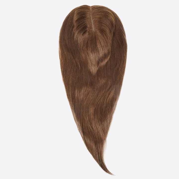 Light Golden Brown 5"x6.5" Mono Clip In Virgin Human Hair Topper - ULOFEY