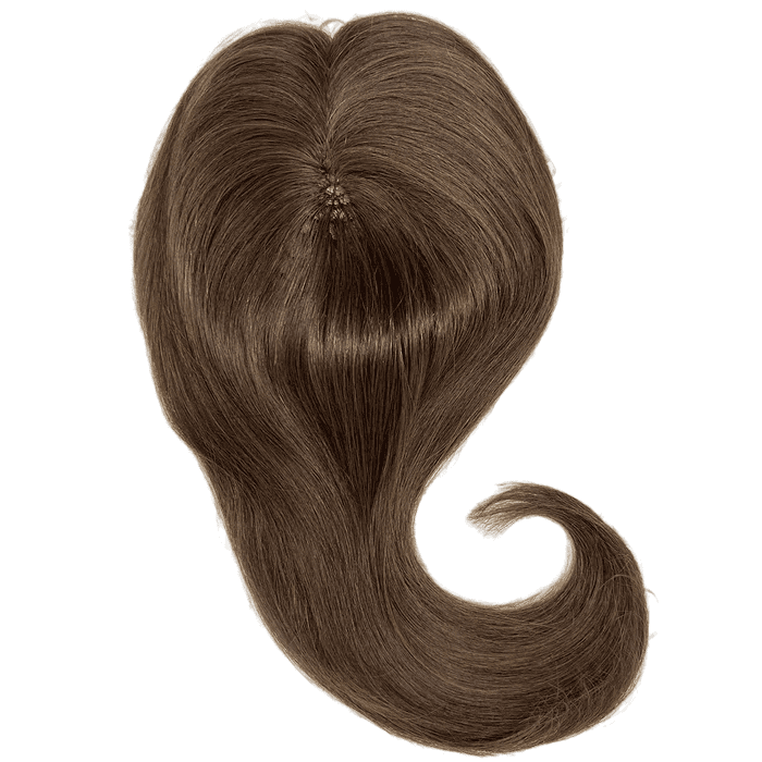 Hair Fish Net 14-18inch 4# Medium Brown Color Fish Net Silk Base Virgin Human Hair T ...