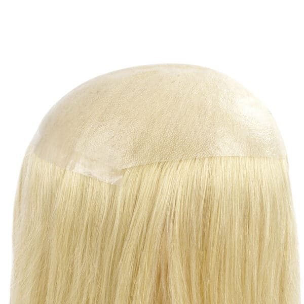 Premium Virgin Human Hair Toupee with PU Base - ULOFEY