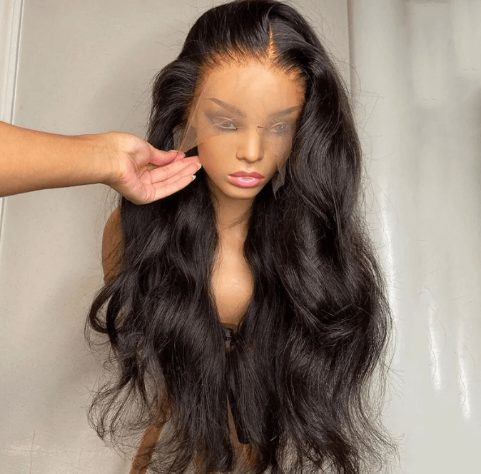Body Wave Glueless HD Lace Front Human Hair Wigs for Women Pre Plucked Hairline - ULOFEY 