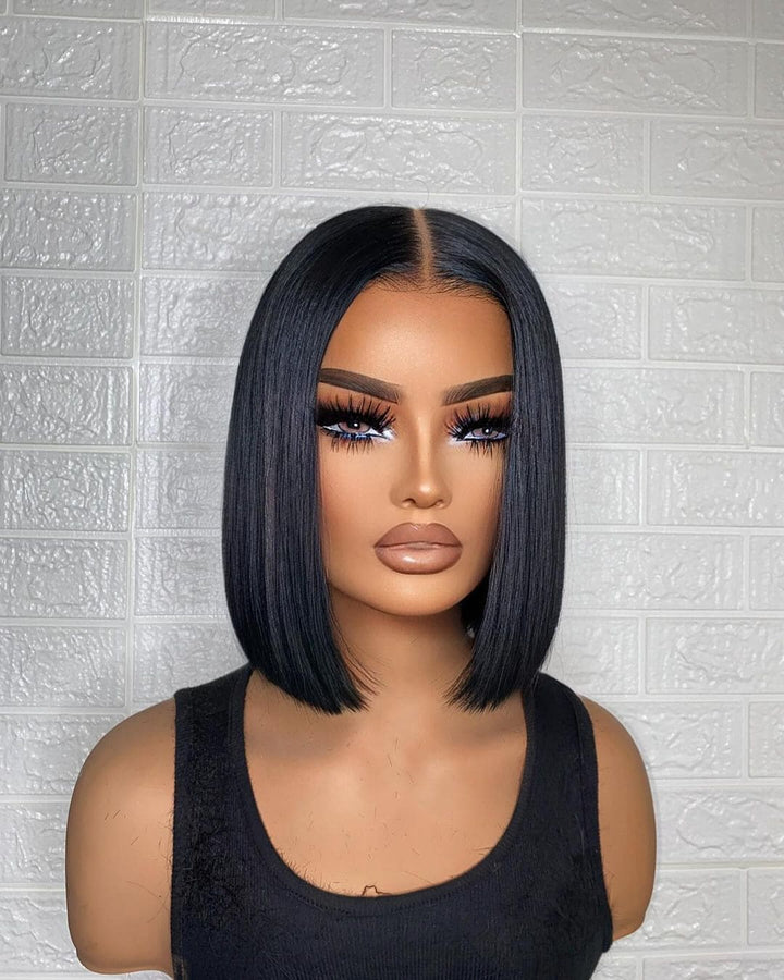 Bob Swiss Lace 13*4 Front Lace Human Hair Wigs