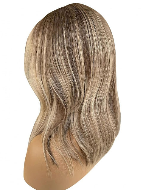 12-24inch Rooted Light Champagne Blonde Wave Glueless 13*6 HD Lace Front Human Hair Wigs - ULOFEY