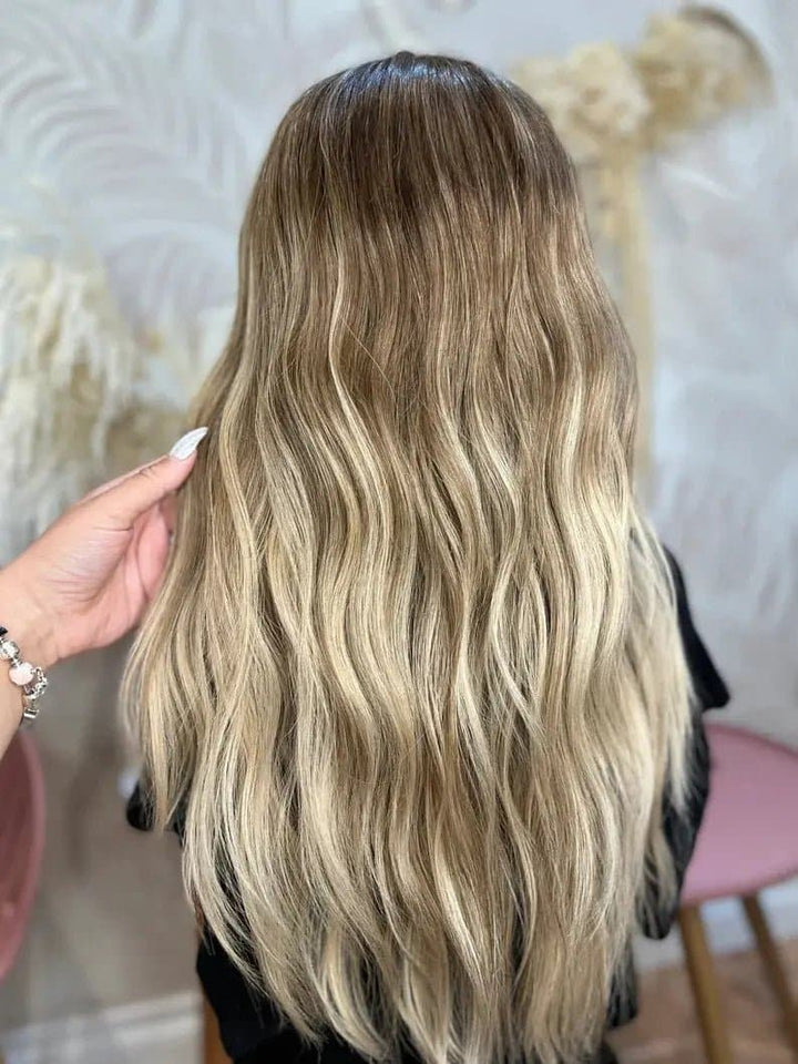 22” alifornia blonde HD Lace Wig 100% Virgin Brazillian Human Hair - ULOFEY