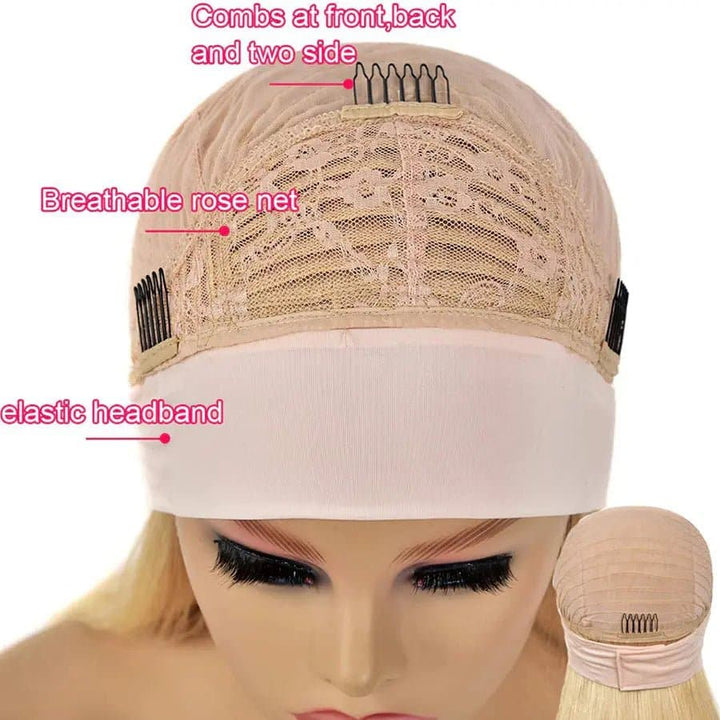 613 Water Wave Glueless Remy Human Hair Headband Wigs for women - ULOFEY